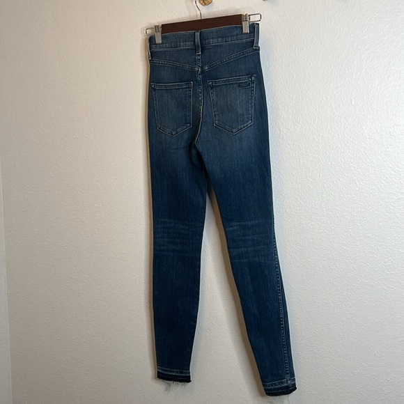 AYR The Riser High Rise Skinny Jeans in Neon Jupiter Size 25 - Picture 7 of 8